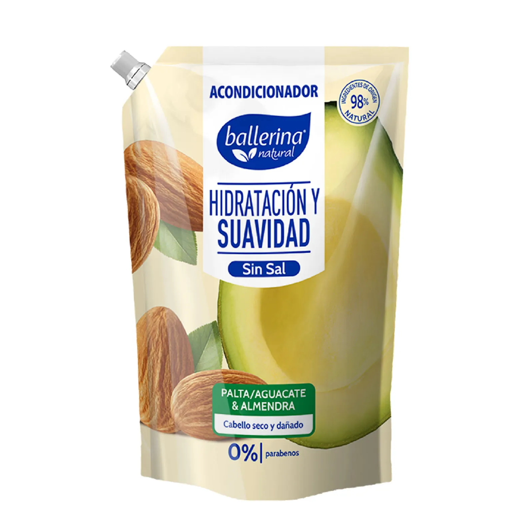 Acondicionador sin sal palta dp BALLERINA 750ml 