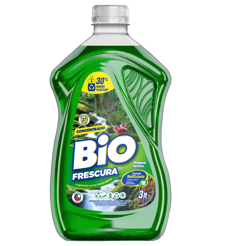 Detergente liquido Verde BIOFRESCURA 3L 