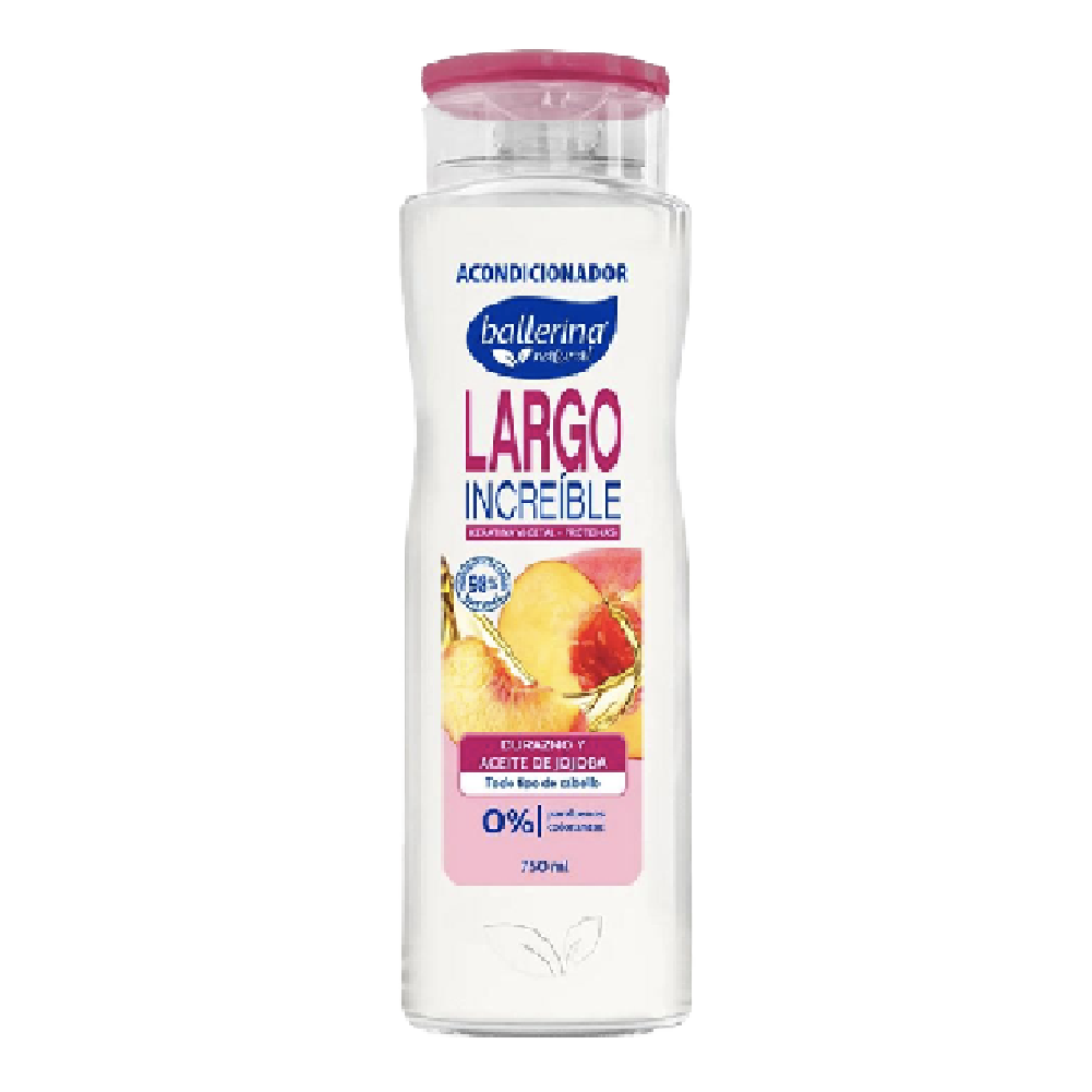 Acondicionador Largo Increíble Frasco BALLERINA 750ml