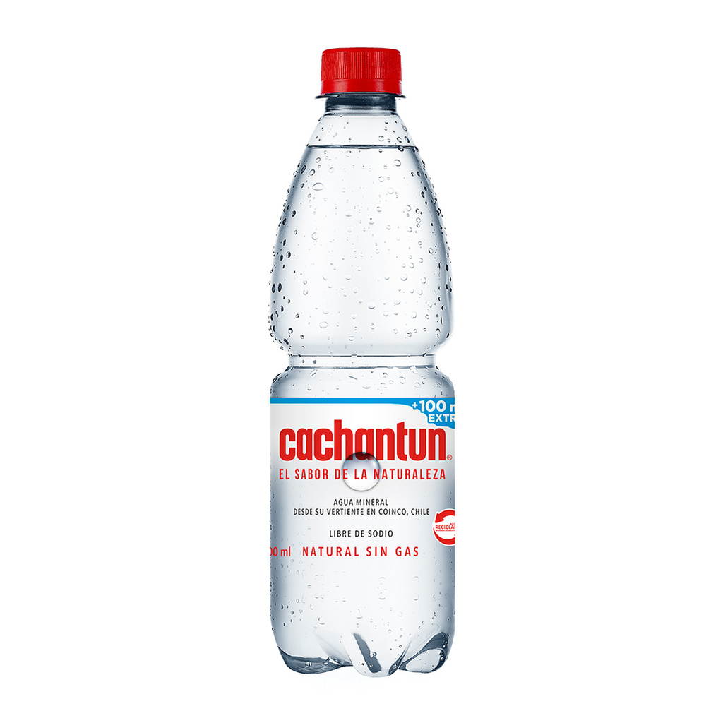 Agua mineral S/gas CACHANTUN 12x600ml 