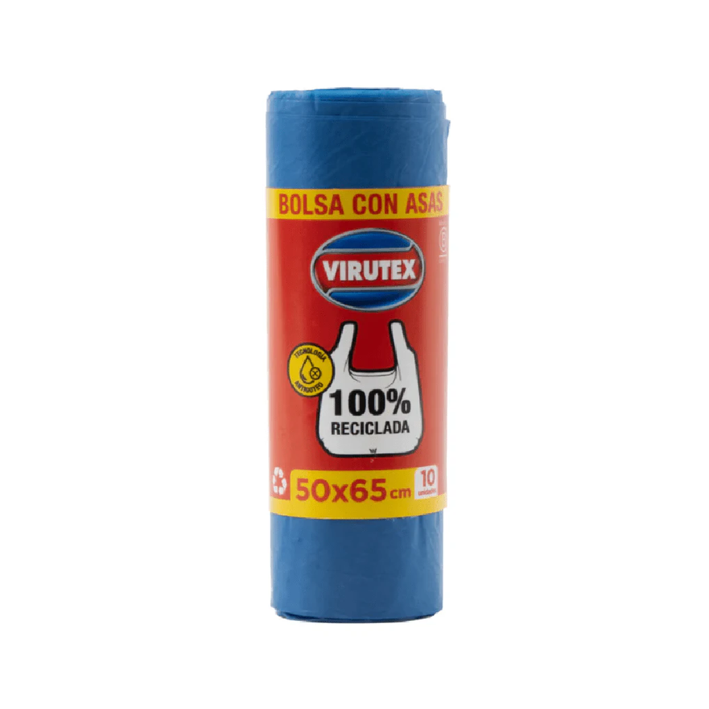 Bolsa Basura c/Asas 50x65 VIRUTEX 10un