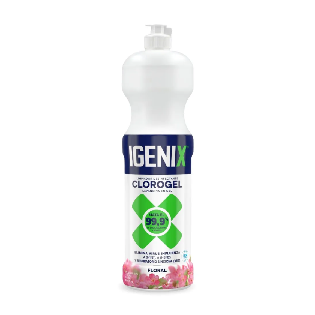 Cloro Gel Floral IGENIX 900ml