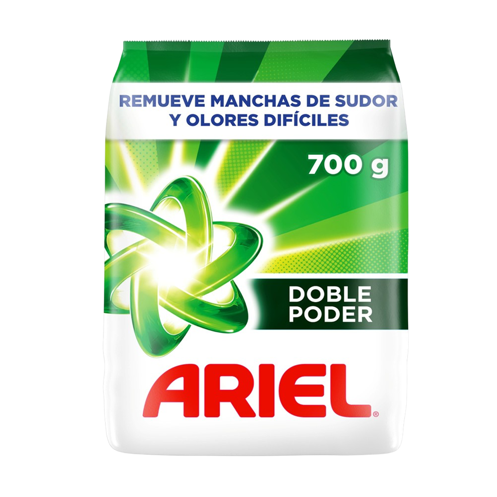 Detergente Doble Poder ARIEL 700gr