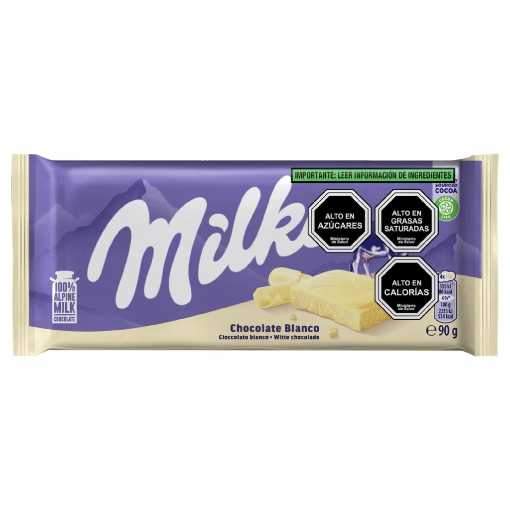 Milka Blanco 90g