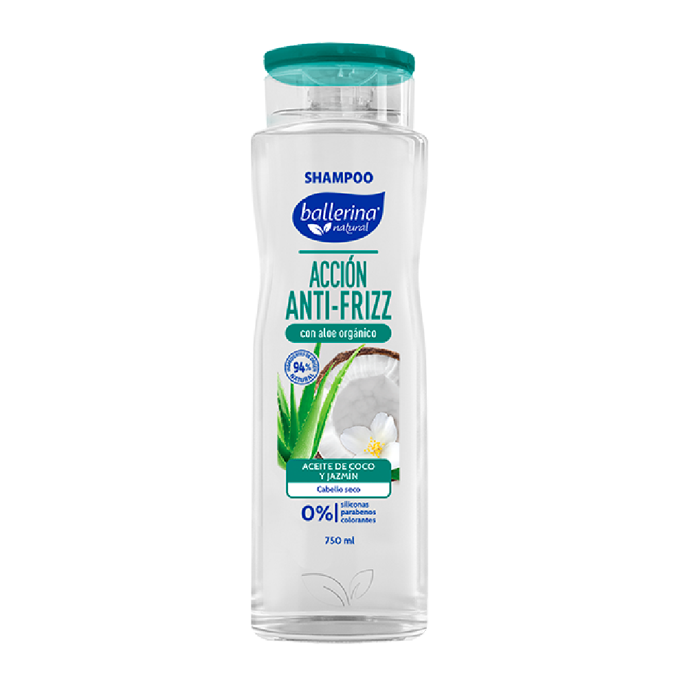 Shampoo Coco Jazmin Frasco BALLERINA 750ml