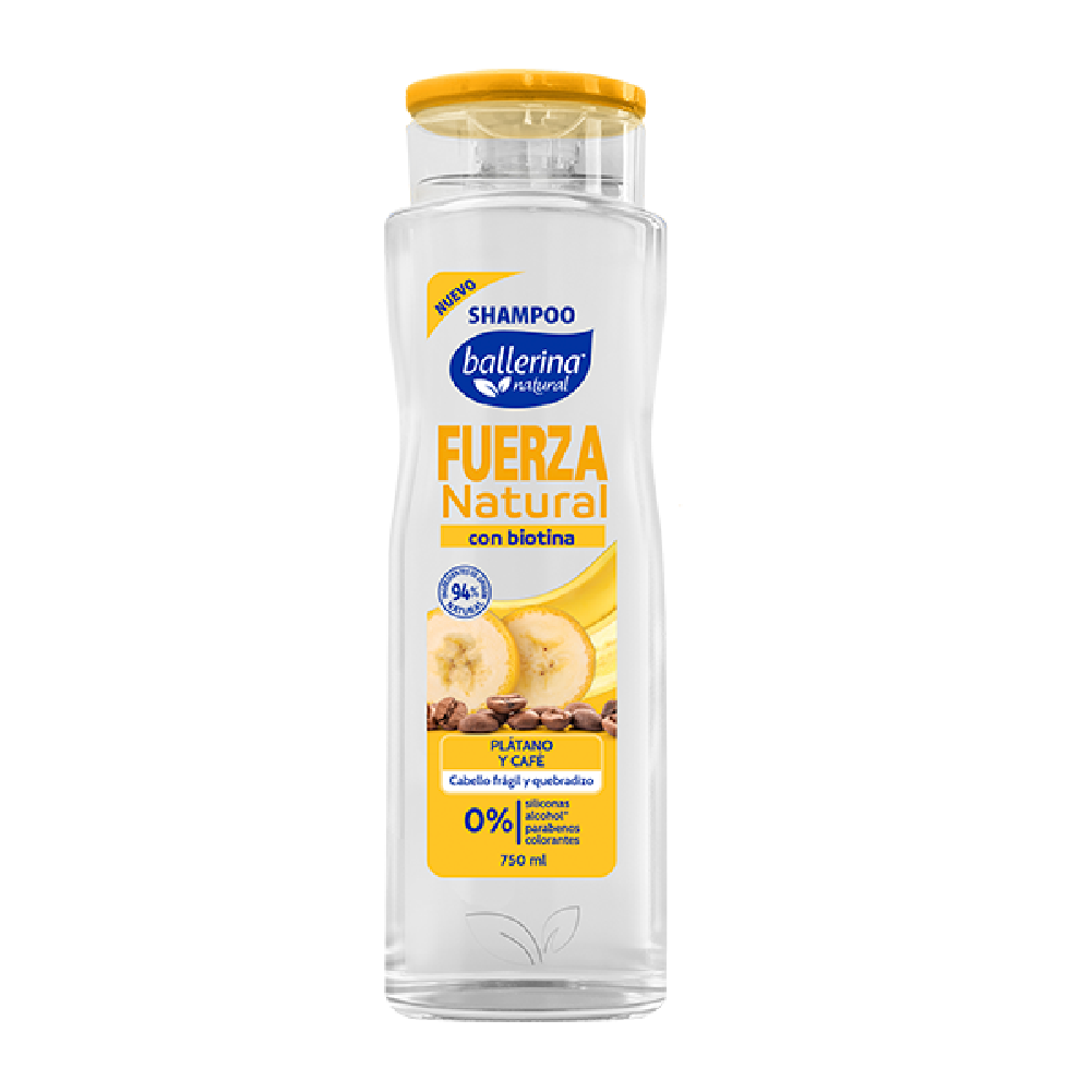 Shampoo Fuerza Frasco BALLERINA 750ml