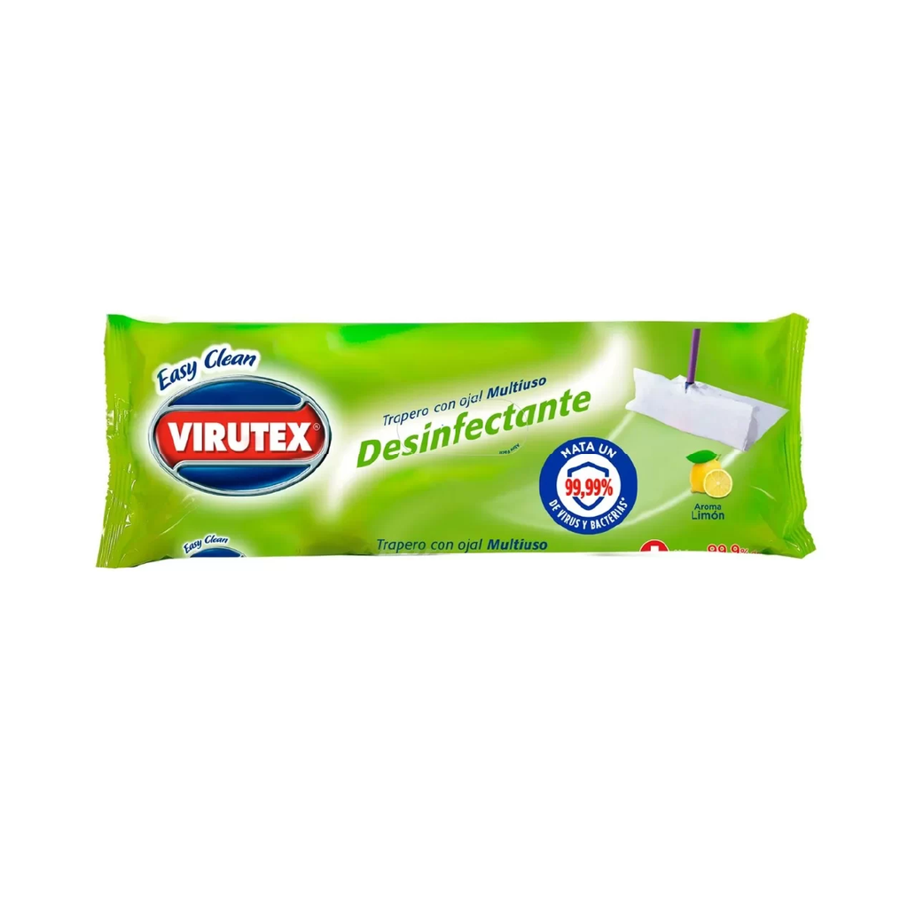 Trapero Desinfectante Multiuso Aroma Limon VIRUTEX 10un