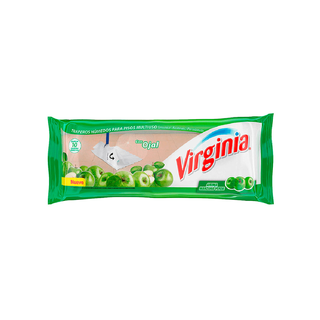 Trapero piso Mult. Verde VIRGINIA 10un