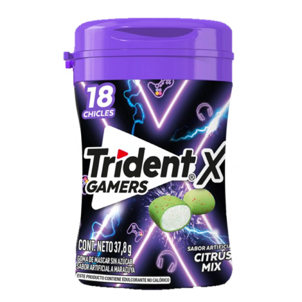 Trident Botella X Citrus Mix 37.8g
