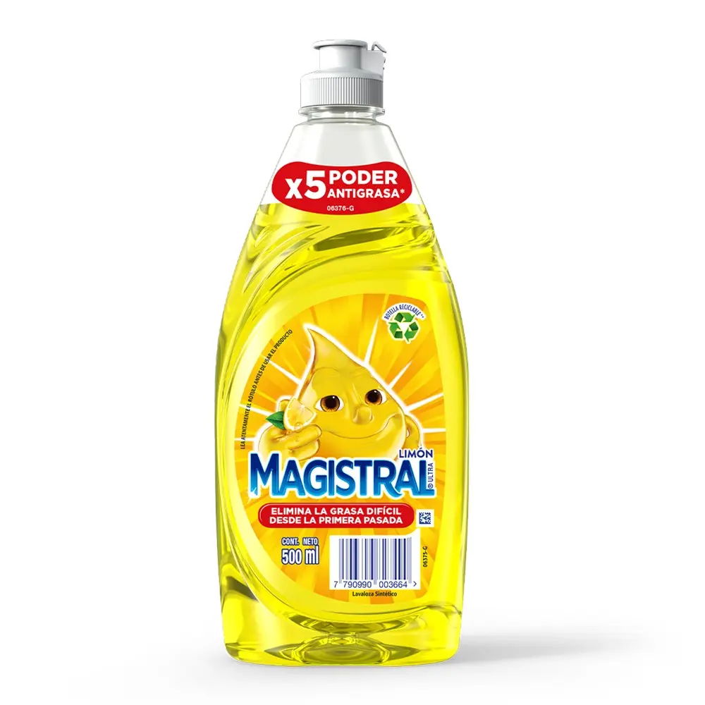 Lavaloza Limon Magistral Antigrasa 500ml
