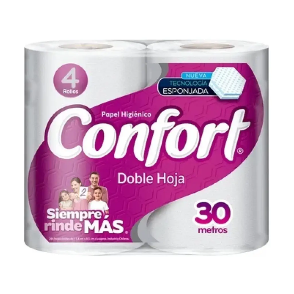 Papel Higienico DH Confort 12x4x30mts 