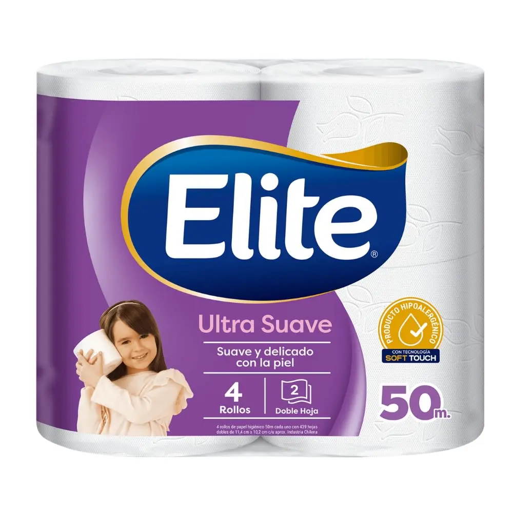 Papel Higienico Ultra DH Elite 4x50mts  