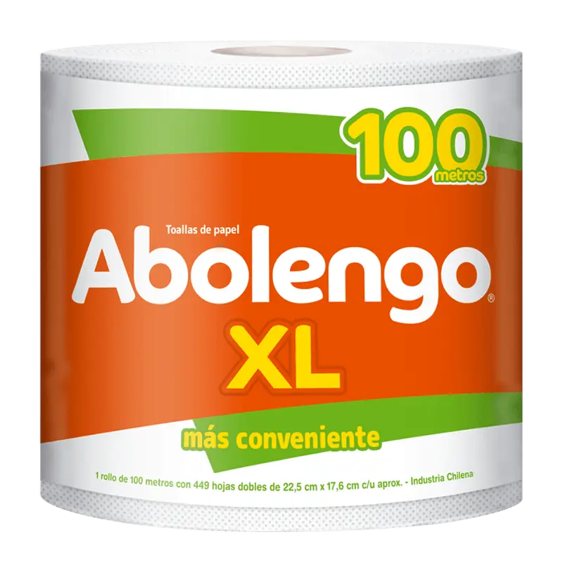 Papel Toalla Conveniente Abolengo 1x100mts  