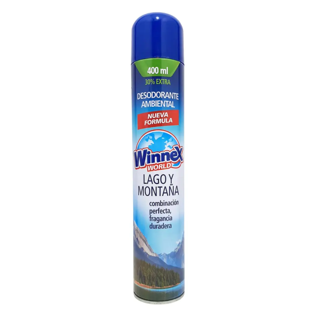 Desodorante Ambiental Lago y Montaña WINNEX 400ml 