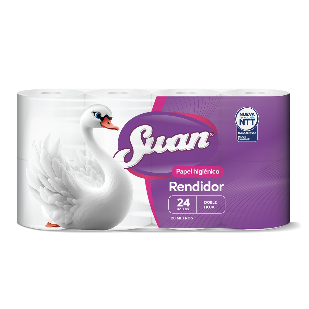 Papel Higienico Rendidor SWAN 24x20mts 