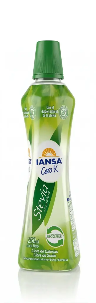 Endulzante Cero K Stevia Iansa 250ml 