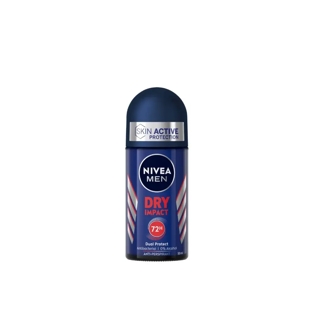 Desodorante RollOn men Dry Impact Nivea 50ml  