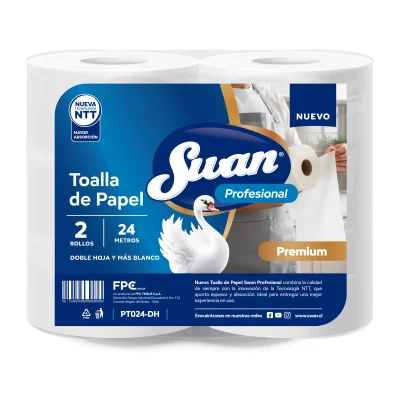 Papel Toalla Premium Swan 2x24mt
