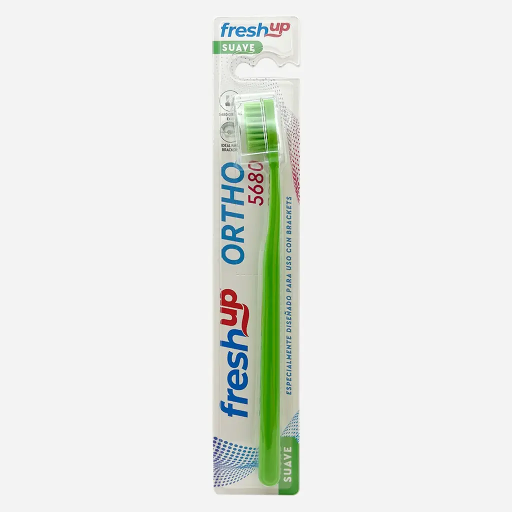 Cepillo Orthopedico c/Tapa Fresh Up 1un 