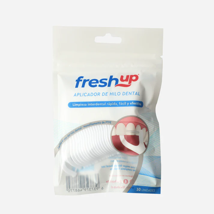 Aplicador Hilo Dental FreshUp 30un