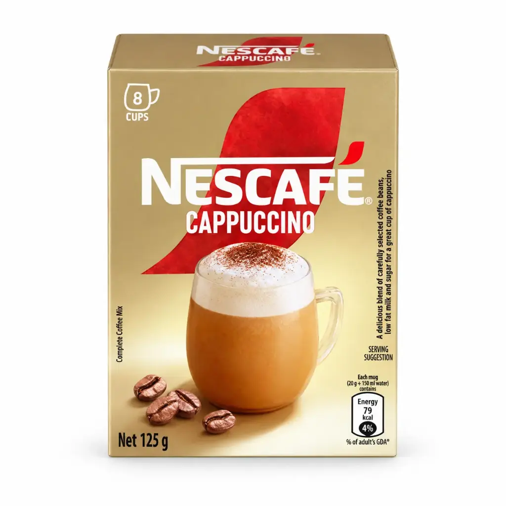 Café instantáneo Capuccino NESCAFÉ 14gr