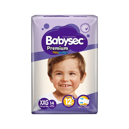 [10323] Pañal XXG BABYSEC 14un