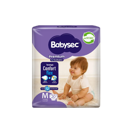 [10314] Pañal M BABYSEC 20un 