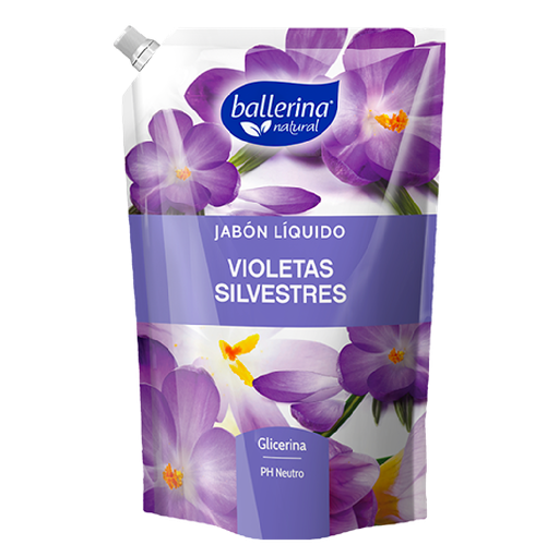 [28082] Jabon líquido violetas silvestres dp BALLERINA 650ml 