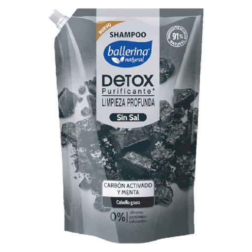 [10341] Shampoo Carbón y Menta dp BALLERINA 750ml 