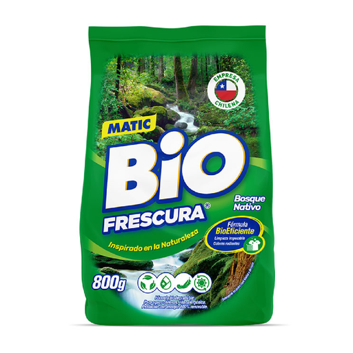 [10139] Detergente en polvo Verde BIOFRESCURA 800gr 