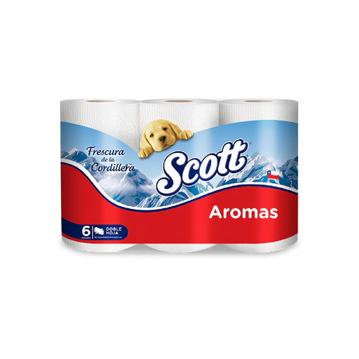 [11051] Papel Higienico Aroma SCOTT 8x6x21mts 