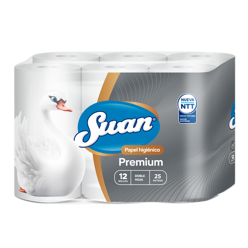 [10031] Papel Higienico Premium SWAN 4x12x25mts 