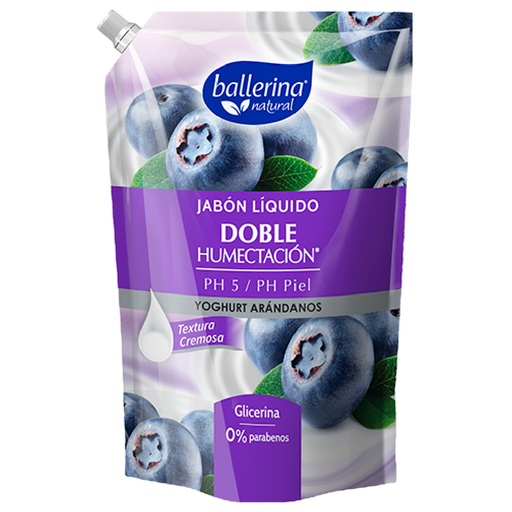 [10193] Jabon líquido yoghurt arandano dp BALLERINA 750ml 