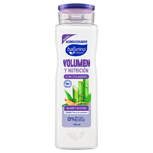 [10018] Acondicionador Volumen Frasco BALLERINA 750ml 