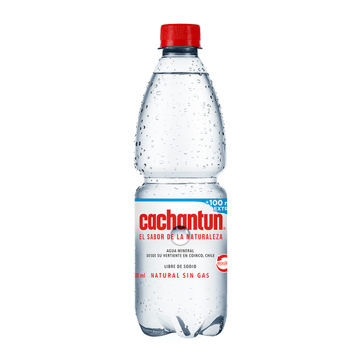[10028] Agua mineral S/gas CACHANTUN 12x600ml 