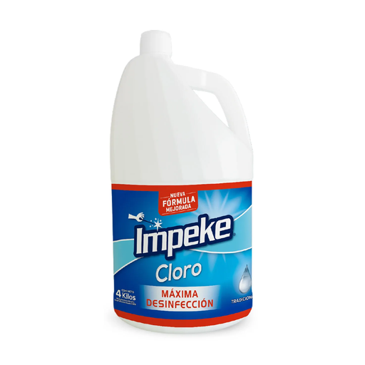 [10055] Cloro Concentrado Tradicional IMPEKE 4L