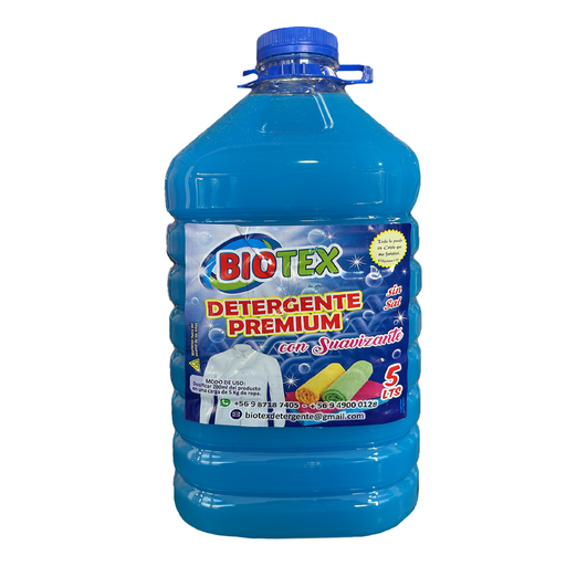 [10126] Detergente LÍquido c/Suavizante BIOTEX 5L