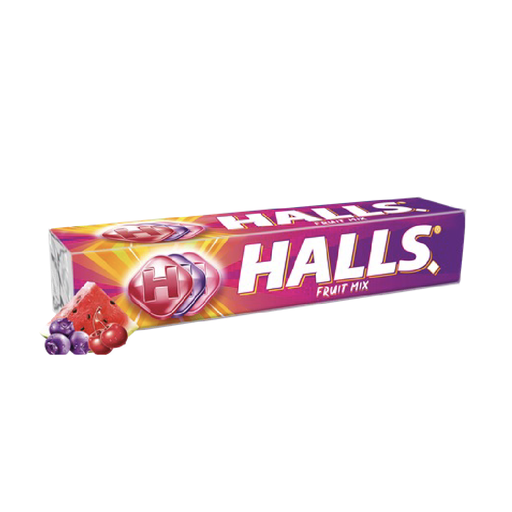 [10168] Halls Fruit Mix 12x25,2g