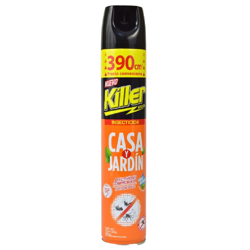 [10179] Insecticida Casa y Jardín KILLER 390cc