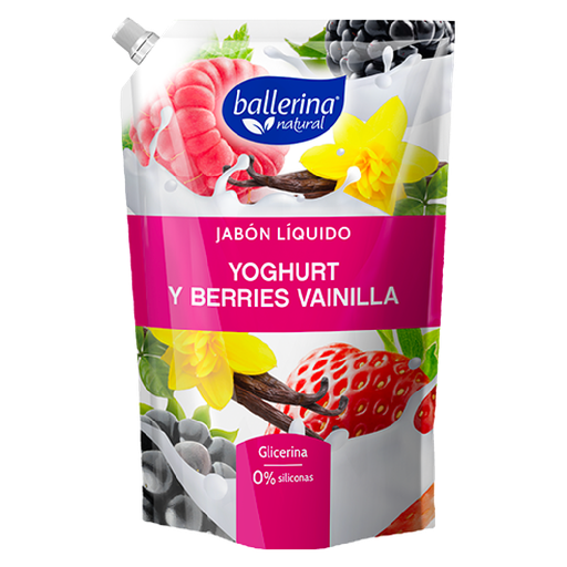 Jabon líquido yoghurt berries dp BALLERINA 650ml