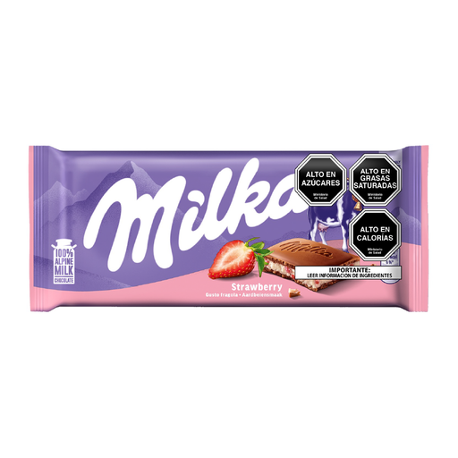 [10246] Milka Strawberry 100g