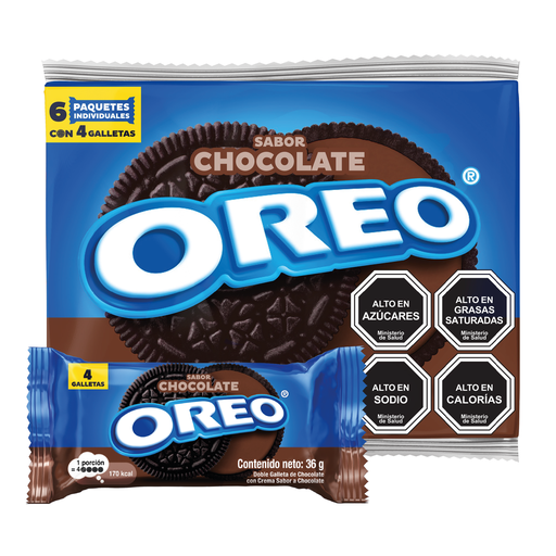 [104033] Oreo SixPack Choco 6x36g 