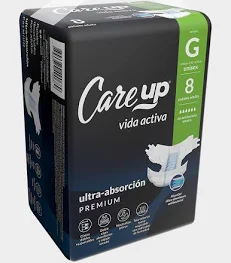 [10311] Pañal Adulto G CareUp 8un