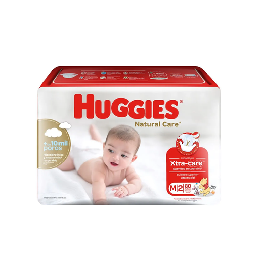 [10432] Pañal Natural Care M HUGGIES 70un