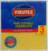 [10327] Paño Esponja Absorbente Clásica VIRUTEX 3un