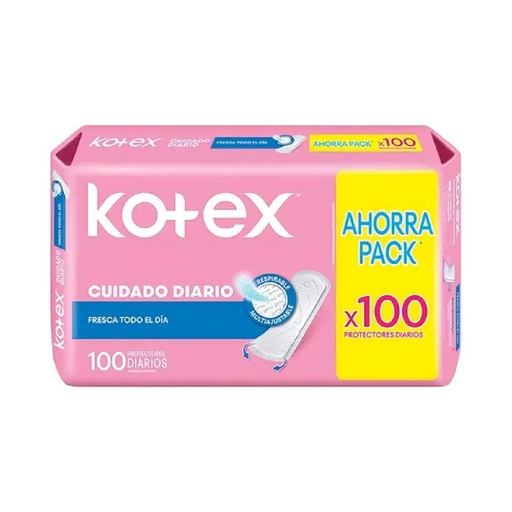 [10333] Protector Dia Cuidado Diario KOTEX 100un