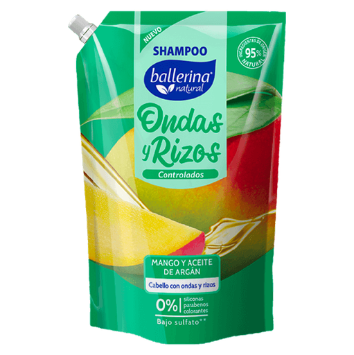 [10353] Shampoo Ondas y Rizos dp BALLERINA 750ml