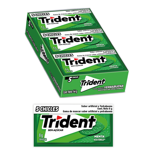 [104038] Trident 5S Yerbabuena 18x8g