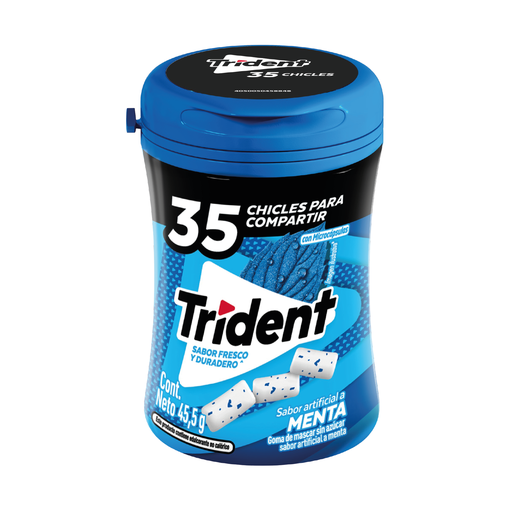[10416] Trident Botella 35S Menta 45.5g