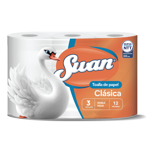 [10295] Papel Toalla DH SWAN 3x12mts